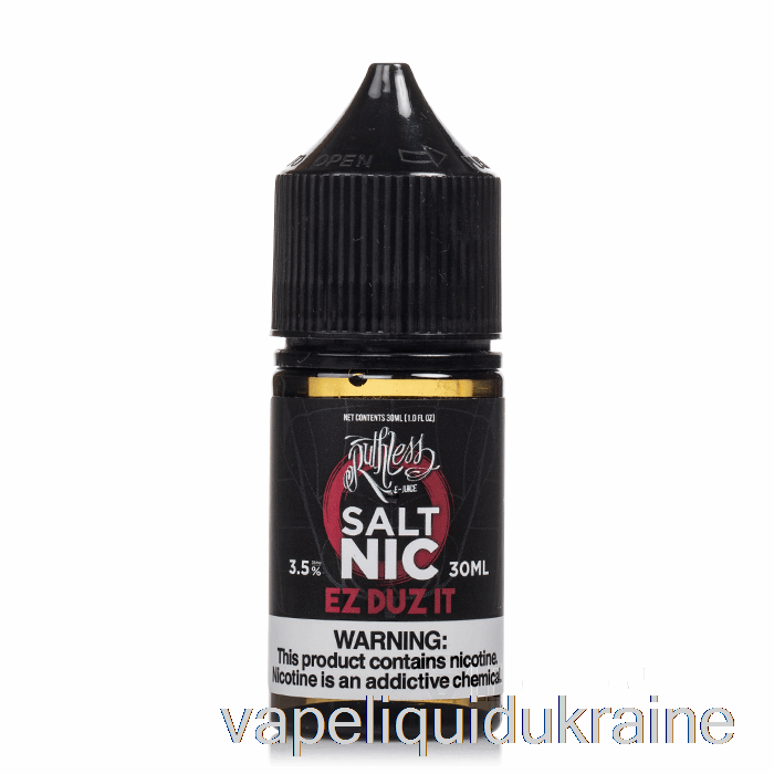 Vape Liquid Ukraine EZ Duz It - Ruthless SALT - 30mL 10mg